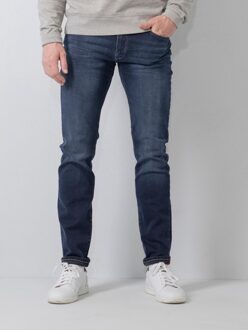 Petrol Seaham Classic Jeans Blauw Donkerblauw