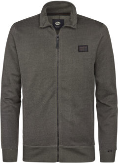 Petrol Sweatvest bruin - 3XL;XXL;XL;L