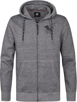 Petrol Sweatvest grijs - L;XL;M