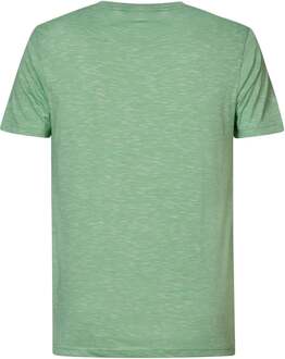 Petrol T-Shirt Palmora Melange Groen - L,M,XXL