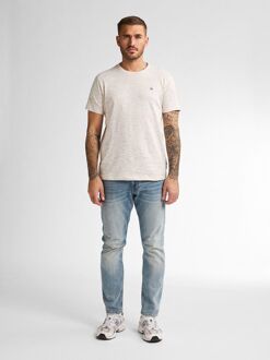 Petrol T-Shirt Sandstone Melange Ecru Beige - L,XL,XXL