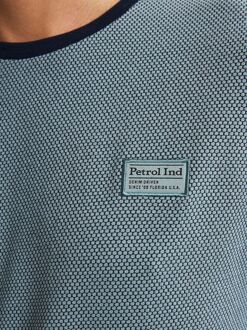 Petrol T-Shirt Tealcrest Ocean Blauw - L,XL