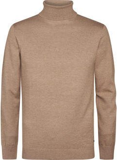 Petrol Trui bruin - L;XL;XXL