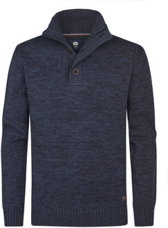 Petrol Trui donker blauw - L;XL;3XL