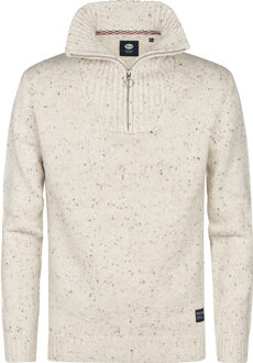 Petrol Trui ecru - L;XL;XXL