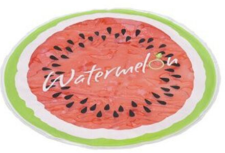 Pets Collection Verkoelende gelmat/koelmat - huisdieren - rood - rond - D36 - voor honden en katten
