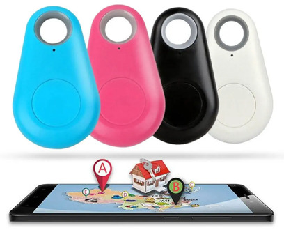 Pets Smart Mini GPS Tracker Anti-Lost Waterproof Bluetooth Tracer For Pet Dog Cat Keys Wallet Bag Kids Trackers Finder Equipment