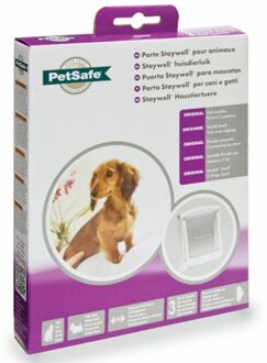 PetSafe kattendeur nr. 715 wit/transparant