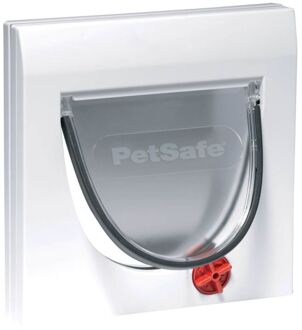 PetSafe Staywell® 4 sluitposities klassiek kattenluik - Voor katten Wit