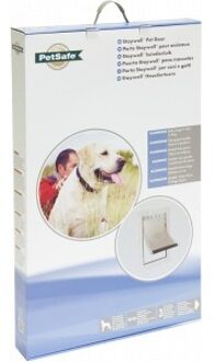 PetSafe Staywell® 600 Serie - Aluminium huisdierluik met slijtvaste flexibele Wit