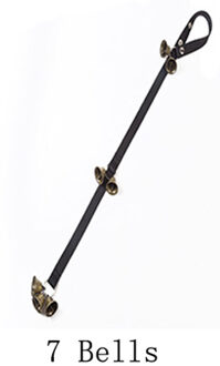 Petshy Hond Deurbel Touw Nylon Verstelbare Gids Honden Huis Badkamer Kat Puppy Uitgaan Training Communiceren Alarm Deurbel 7 bells