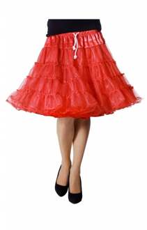 Petticoat luxe rood