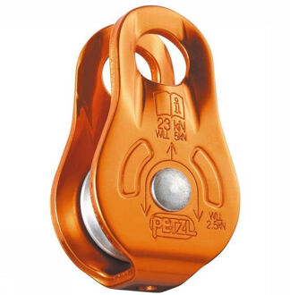 Petzl Fixe - Katrol - Grijs/Oranje