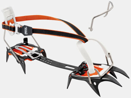 Petzl Irvis Leverlock Universel Crampon Zwart - One size