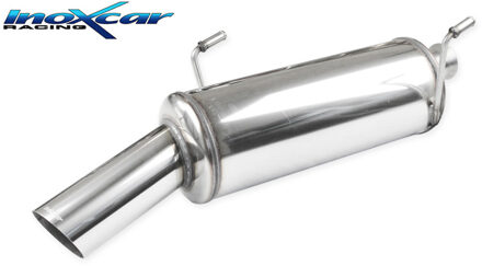 Peugeot 100% RVS Sportuitlaat passend voor Peugeot 206 CC 1.6 (109pk) 2000- 90mm Racing IXPE2060990RA