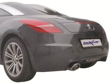 Peugeot 100% RVS Sportuitlaat Peugeot RCZ 1.6THP (156pk) 2010- 150x105 Oblique