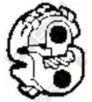 Peugeot Aanslagrubber, demper