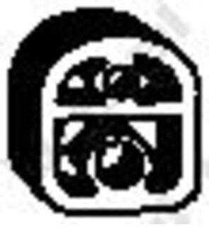 Peugeot Aanslagrubber, demper