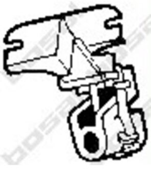 Peugeot Aanslagrubber, demper