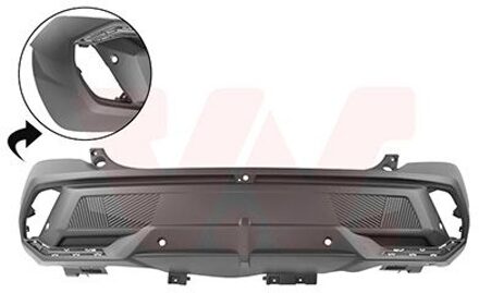 Peugeot Achterbumper In Primer 4023545