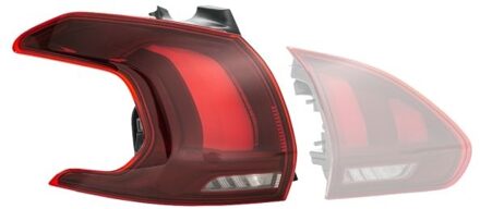 Peugeot Achterlicht 2SD354846031