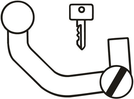 Peugeot Afneembare trekhaak 042443