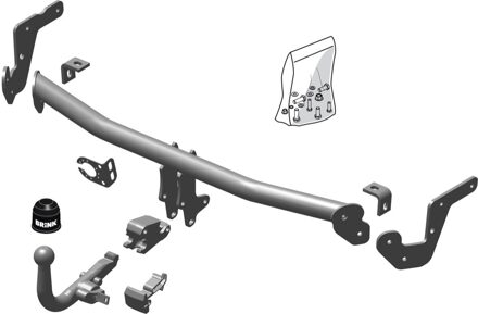 Peugeot Afneembare trekhaak