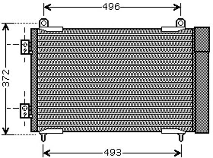 Peugeot AIRCO CONDENSOR 40005258