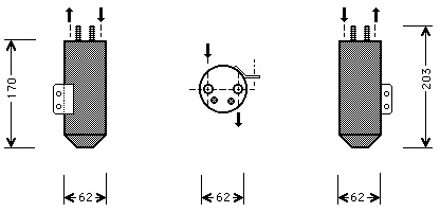 Peugeot Airco Droger 4000D020