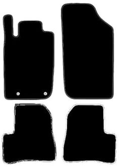 Peugeot Automatten passend voor Peugeot 206 2007- MSN1360754