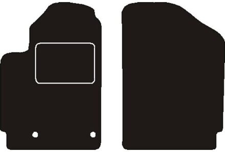 Peugeot Automatten voorzijde passend voor Peugeot Partner 2006 - 2008 MSN1361474