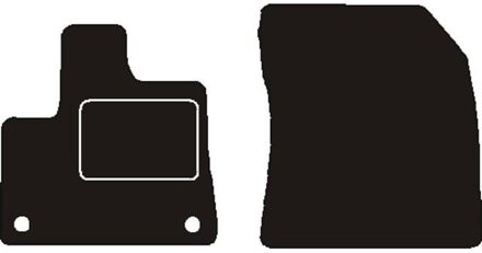 Peugeot Automatten voorzijde passend voor Peugeot Partner 2018- MSN1567939