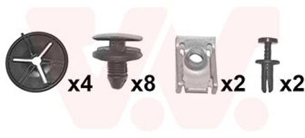 Peugeot bevestingen achterbumper 4014793