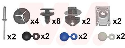 Peugeot bevestingen achterbumper 4042793