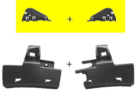 Peugeot Binnensteunyzerlinks- R Set Sedan 4040537