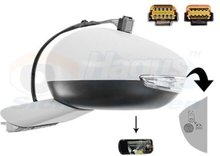 Peugeot Buitenspiegel * HAGUS * 4082825