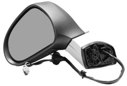 Peugeot Buitenspiegel links elektrisch Primer,Verwarmd