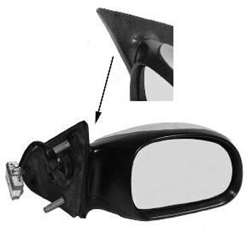 Peugeot Buitenspiegel rechts elektrisch 5/99+ VERWARM., TEMPERAT.