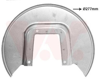 Peugeot Dekplaat, remschijf 4032373