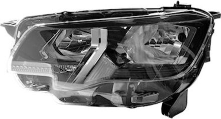 Peugeot Dubbele koplamp voor links 4091961