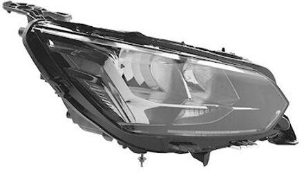 Peugeot Dubbele Koplamp Voor R. 4043964