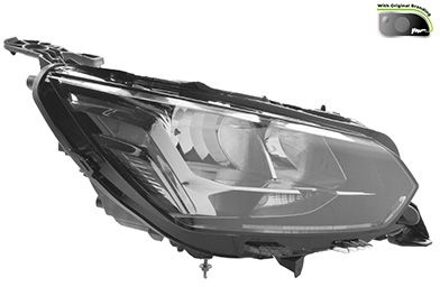 Peugeot Dubbele Koplamp Voor R. 4043964V