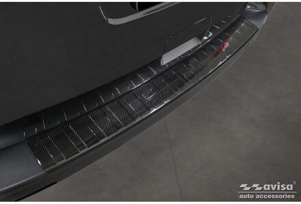 Peugeot Echt 3D Carbon Bumper beschermer passend voor Peugeot Traveller 2016- 'Ribs' AV249281