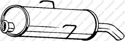 Peugeot Einddemper 190893