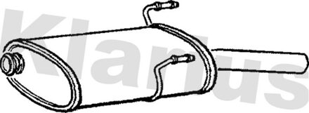 Peugeot Einddemper 210575