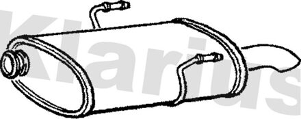 Peugeot Einddemper 210730