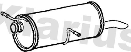 Peugeot Einddemper 210771