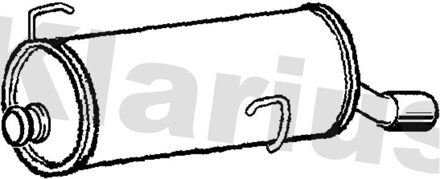 Peugeot Einddemper 210981