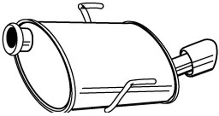 Peugeot Einddemper 21475