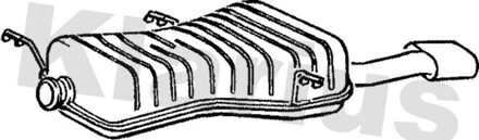 Peugeot Einddemper 220467